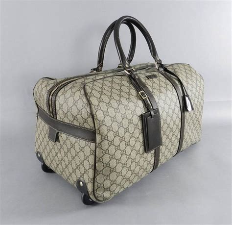 Gucci travel bag with wheels